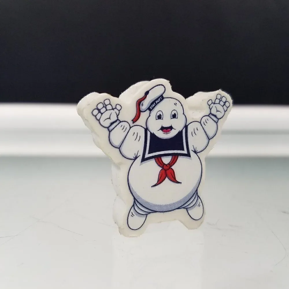 Ghostbusters Stay Puft Marshmallow Man 2016 Rubber Pencil Eraser Collectible